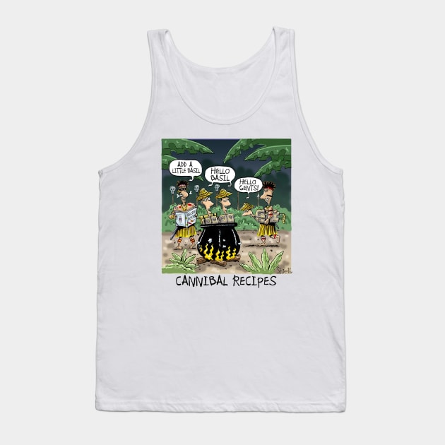 Cannibal Recipes Tank Top by macccc8